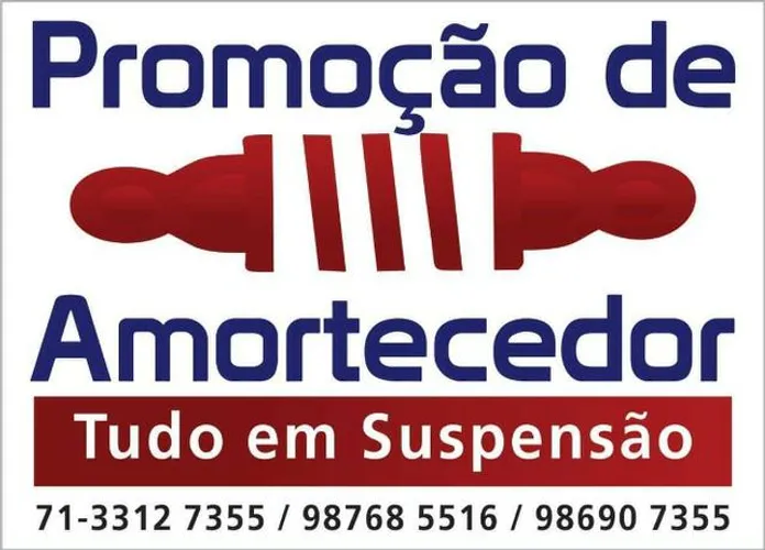 Promoção de amortecedores para carros e nacionais e importados