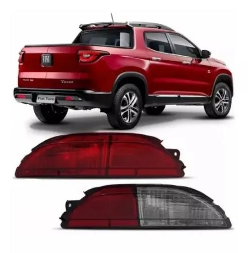 Par Lanterna Parachoque Fiat Toro 2015 2016 2017 2018 2019