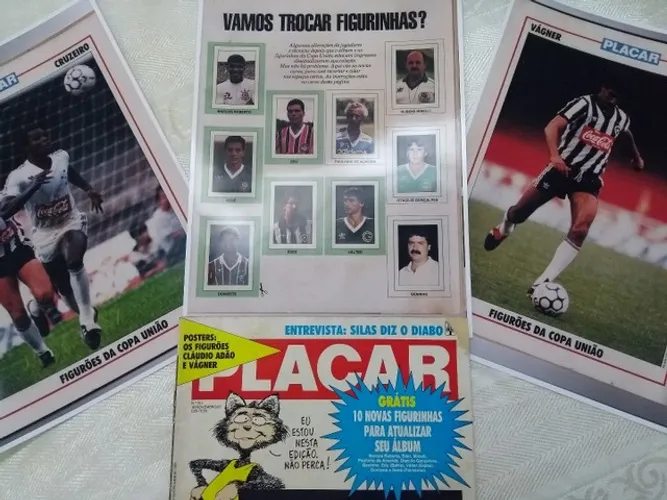 Kit Atualização Álbum Copa União + Placar n° 911