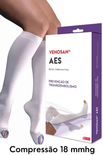Meia Venosan Antitrombo E Antiembolia Aes Agh 7/8 Meia Coxa