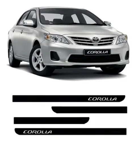 Promoção Jogo De Friso Lateral Borrachão New Corolla 2015 à 2017