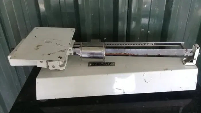 balança antiga welmy 16 kilo