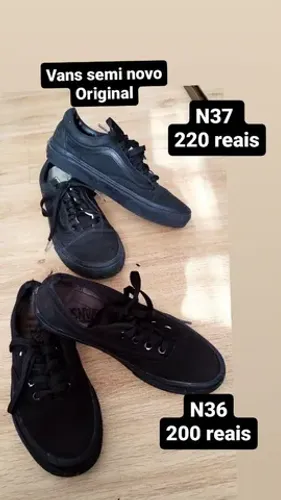 Tênis vans número 36 e 37