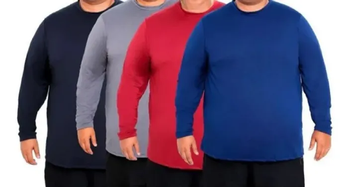 Camisas térmica proteção UV FPS 50+ Plus size 