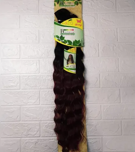 Organico Brazilian Hair Classic 75cm 160g 3 Tela O20g00a - Cor ( T1b/bug )