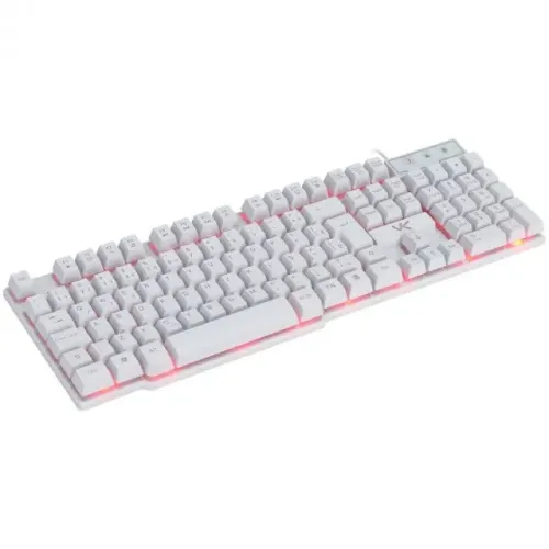 Teclado Gamer Vx Gaming 107 Teclas Usb 12 Multimidia Hydra Preto ou Branco