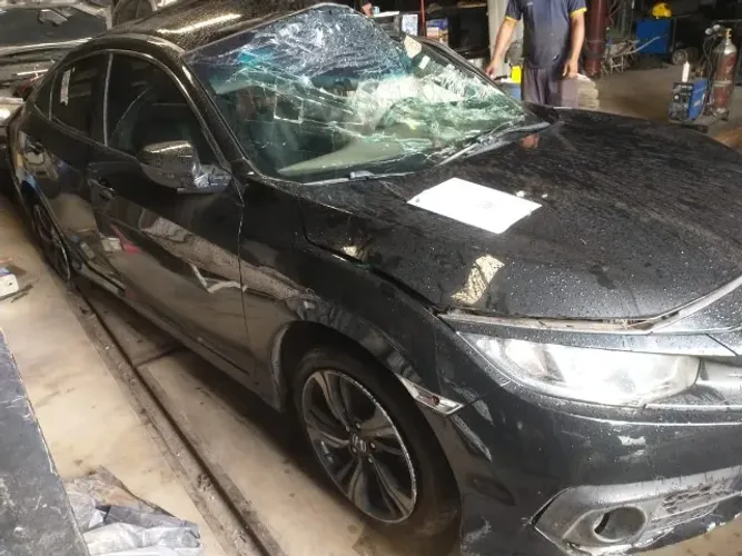 SUCATA HONDA/ CIVIC SPORT CVT 2018/2018
