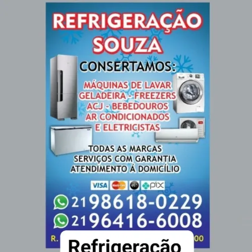 Conserto geladeira máquina de lavar roupa e microondas e forninho