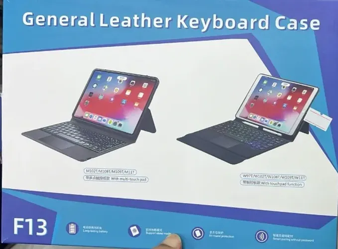 Capa Teclado Bluetooth F13 Para iPad 11 Tablet
