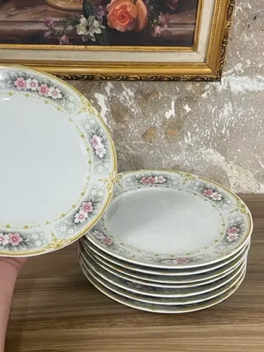Pratos Rasos Porcelana Real | Donareliquias | Antiguidades