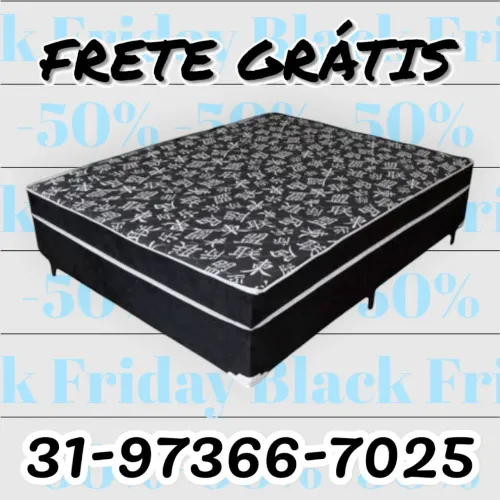 CAMA CASAL BOX / IMPERDÍVEL / ENTREGA GRÁTIS