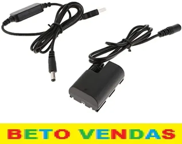 Bateria infinita para canon t3i t4i t5i fonte 127v