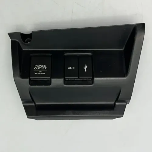 Moldura Painel Tomada usb aux Honda New Fit 2016 2018
