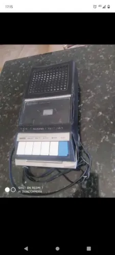 Rádio gravador National Panasonic(LEIA O ANUNCIO)