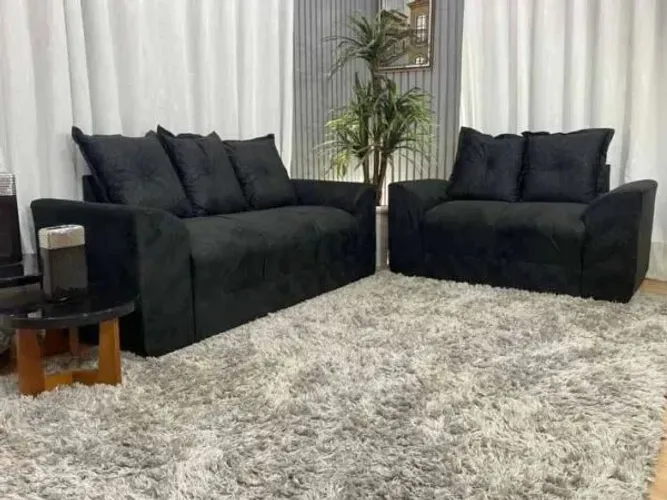 Conjunto de Sofás 2 e 3 Lugares porto promoção