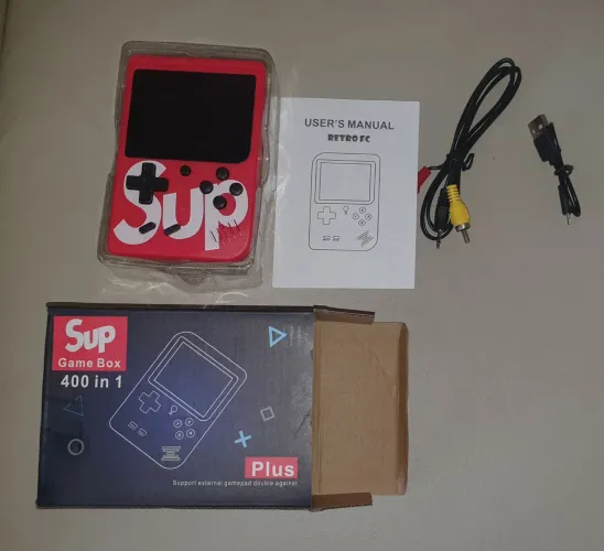 Videogame portátil Sup Box 400 in 1 ( novo )