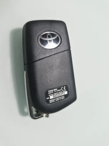 Chave original e manual do proprietário Toyota Hilux