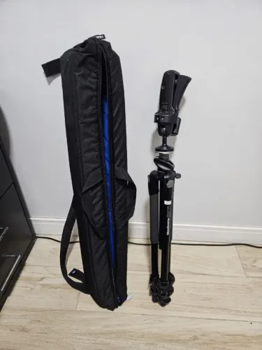 Tripé Manfrotto 190xprob Cabeça 322rc2 Bag Alvha