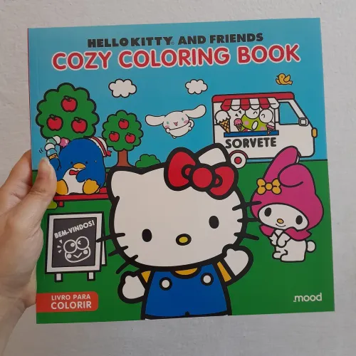Livro de colorir Hello Kitty and Friends Cozy Coloring Book
