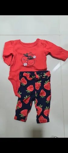 Conjunto carters bebê 3 meses