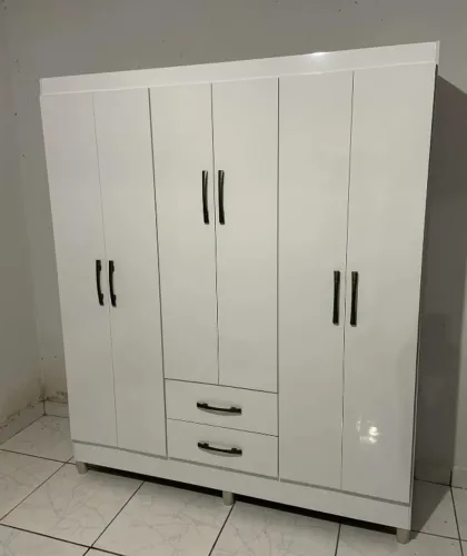 Guarda Roupa Solteiro Branco