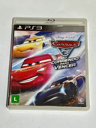 Carros 3: Correndo Pra Vencer - PS3 - Raro