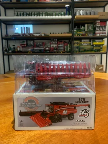 Miniatura Colheitadeira Case IH 175 Farm Show 2017 1/64