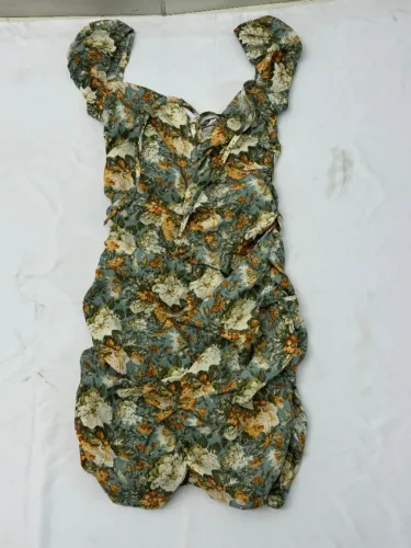 VESTIDO FLORIDO FEMININO TAMANHO PP