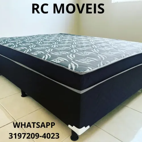 Cama Box Casal OrthoBox com Molas Ensacadas - Conforto e Qualidade Garantidos