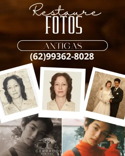 Restauração de fotos antigas