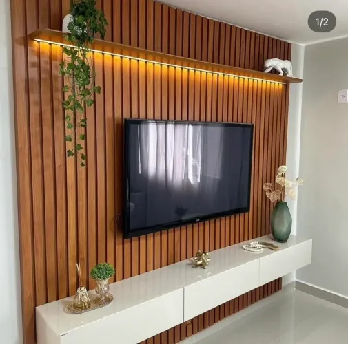 Painel ripado 2.30 largura frete gratis entrego hoje R$ 2.399,99 a vista