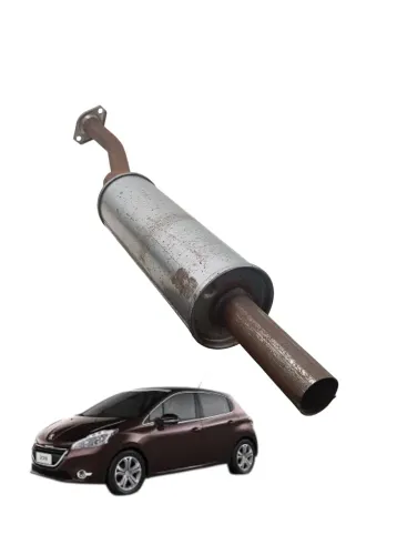 Escapamento Silencioso Peugeot 208 2014 2015 2016 20017 2018