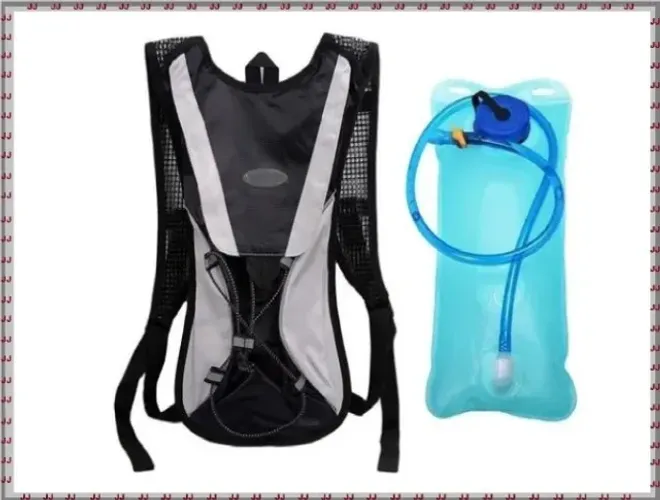 Mochila de hidratação térmica e impermeável - Bolsa D`água 2 Litros - Carnaval