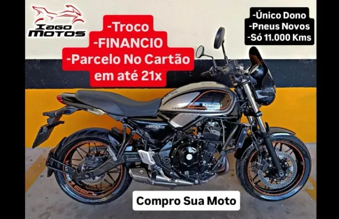 Kawasaki Z 650 RS ABS 2023, 11.000 Kms, xre xj hornet 300 600 cb twister fazer mt r3 ninja
