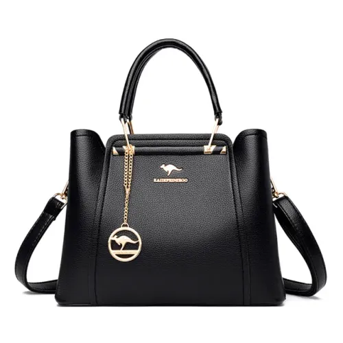 Bolsa De Luxo Feminina Designer 3 Camadas Ombro Senhoras Cor Preta