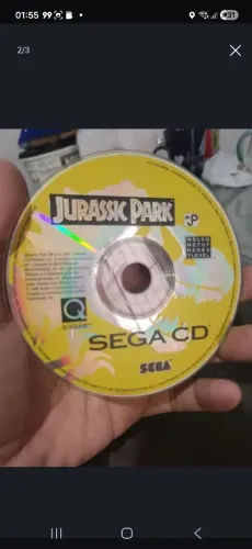 joguinho Do Sega Jurassic Sonente CD