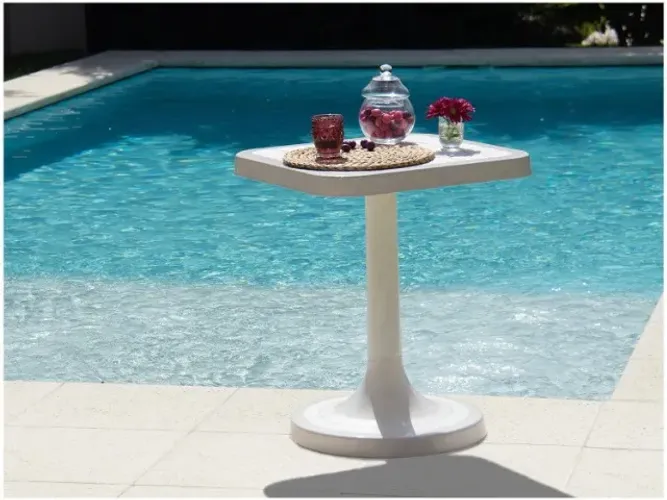 Mesa redonda ou quadrada desmontável