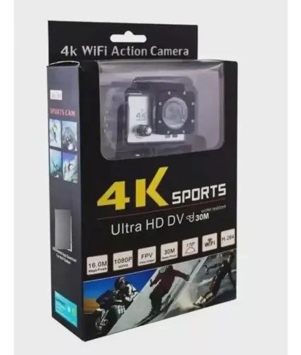 Câmera Filmadora Sport 4k Wi-fi Goplus Hd - DMK