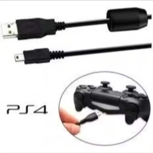 Cabo Carregador PS4 - Carregue seu controle com facilidade!