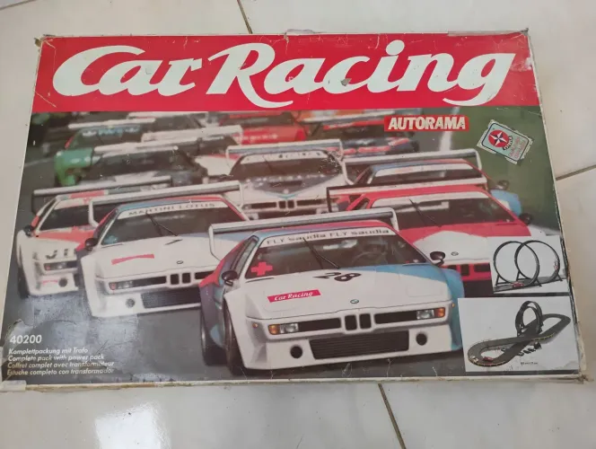 Autorama Car Racing - Kit Completo Vintage - Com loop