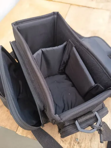 Bolsa mochila fotografia