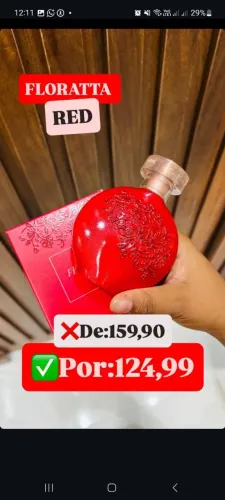 Perfumes Floratta em promoção