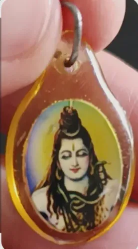Pingente acrílico Lord Shiva e Deusa Durga