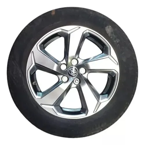 Roda Aro 18 S/pneu #1 C/ Detalhes Toyota Rav4 2.5 Híbrida 2020