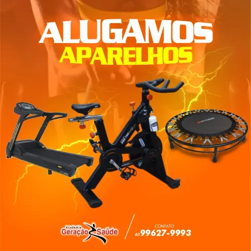 Aluguel de Esteiras, Bicicletas para residências