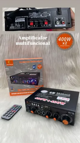 Amplificador multifuncional 400w