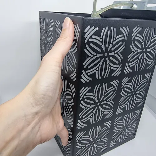 Luminária pendente preta para sala ou quarto com bocal