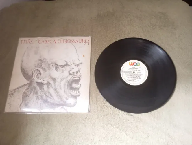 Lp Disco Vinil CABEÇA DINOSSAURO capa dupla 