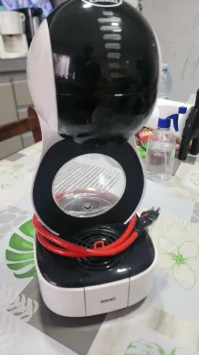 Cafeteira Arno Doce Gusto Lumio automática branca para cápsula monodose 220v