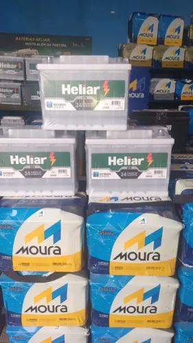 Bateria Heliar EFB 60Ah - 24 meses de garantia